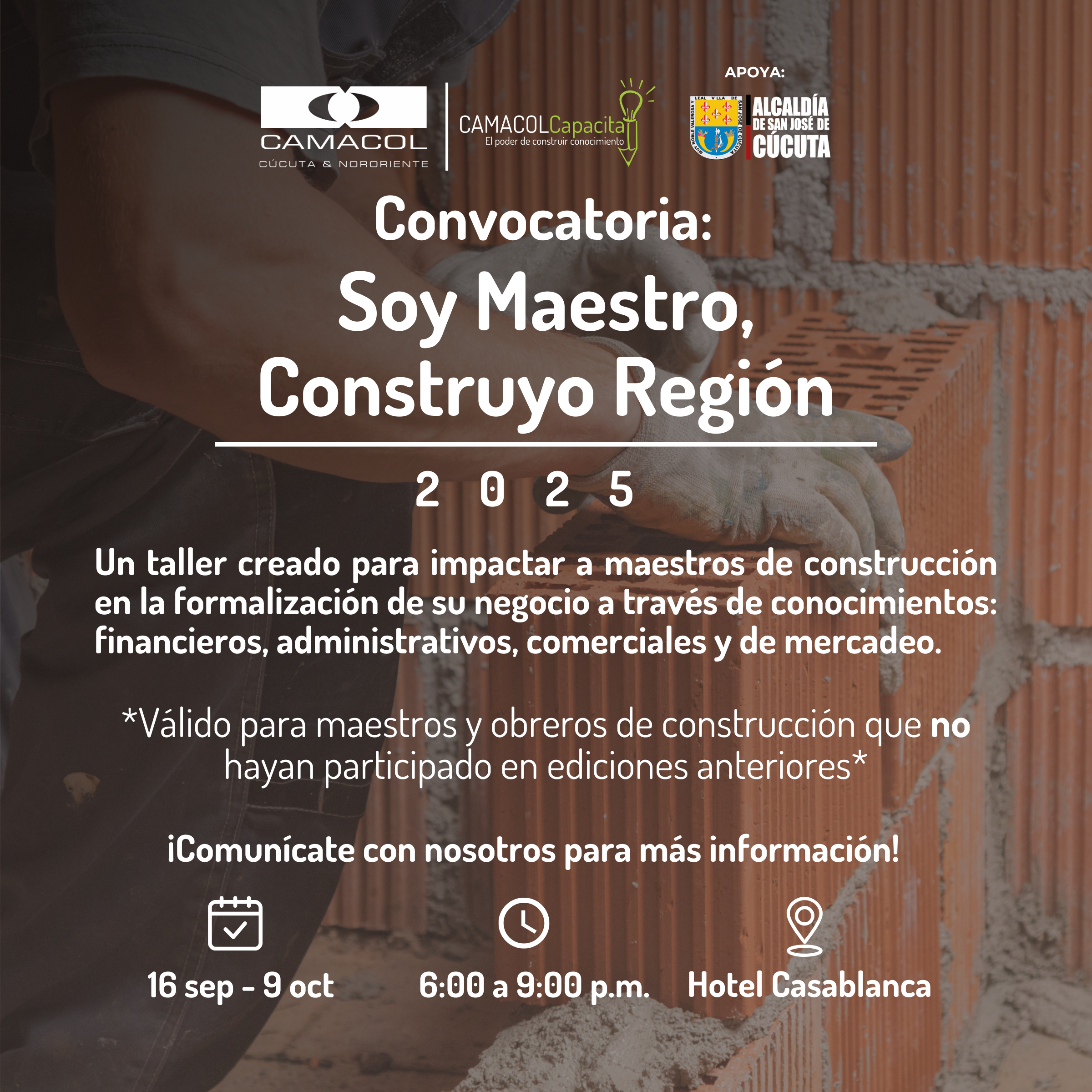 Convocatoria Maestros